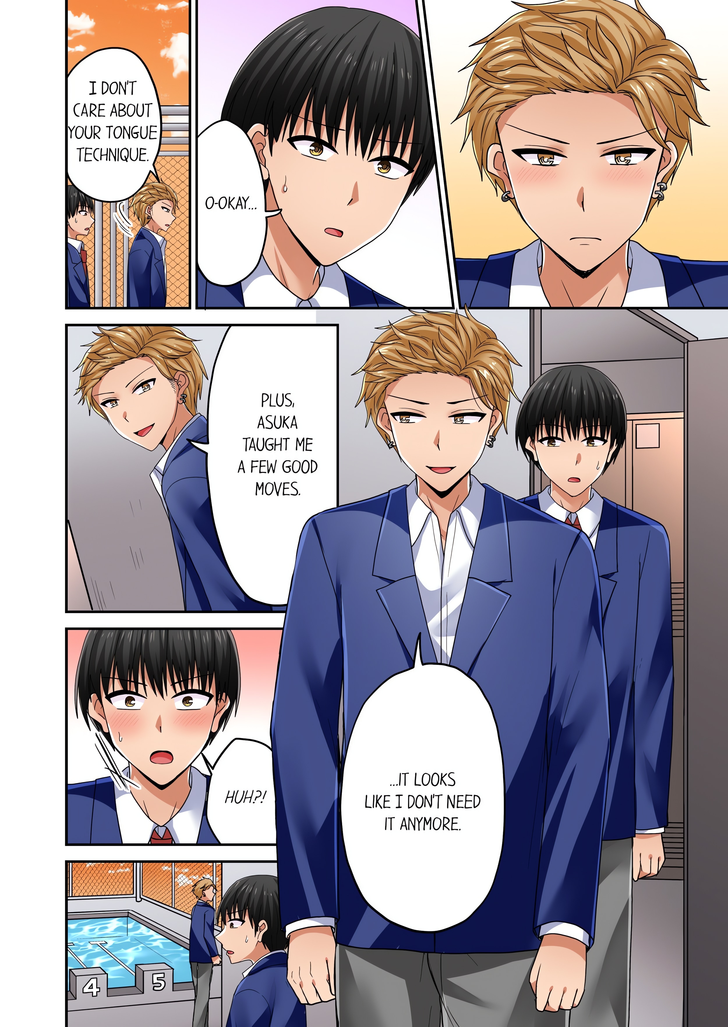 Bullied Boy’s Tongue Revenge (Uncensored) chapter 118 page 4