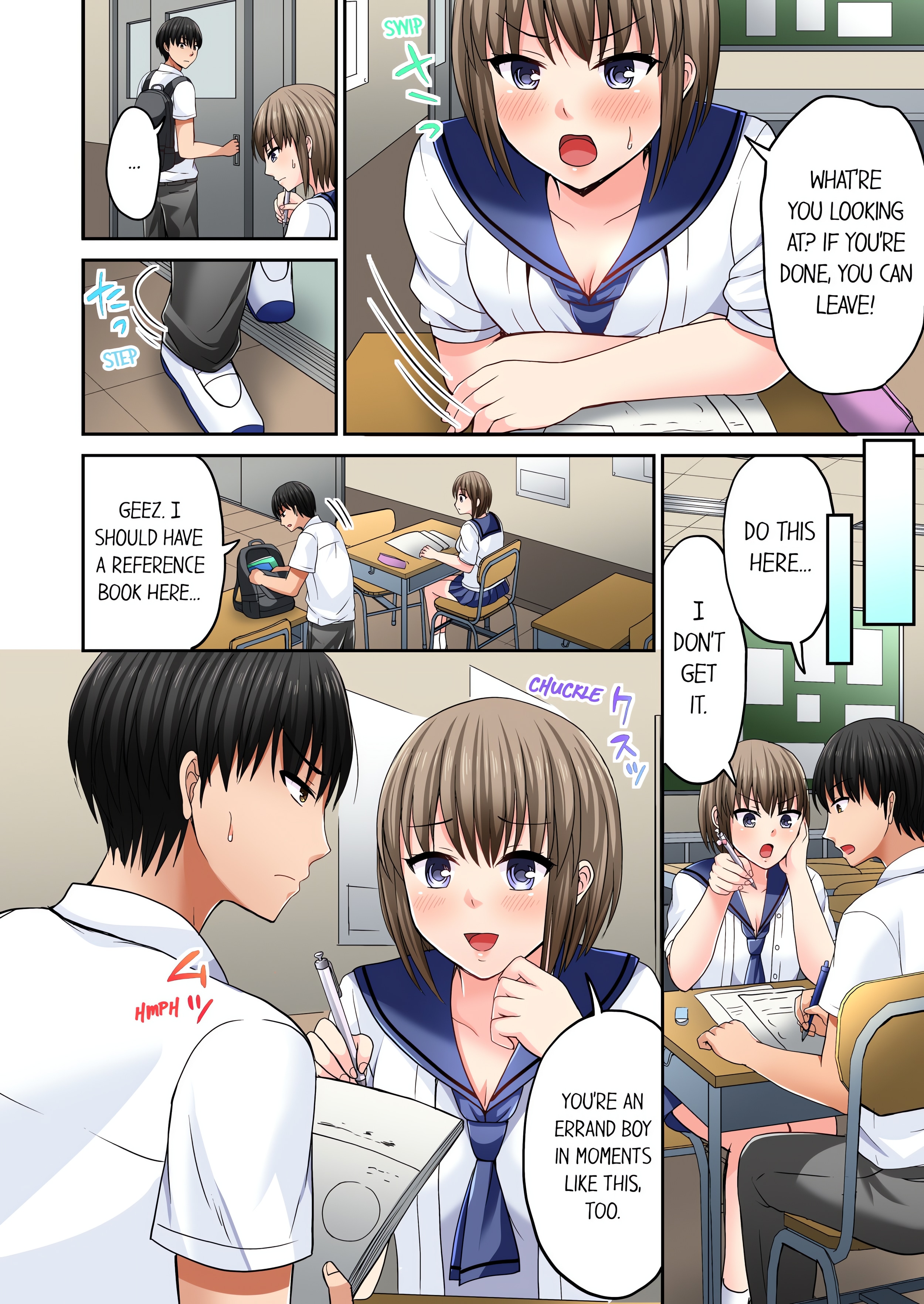 Bullied Boy’s Tongue Revenge (Uncensored) chapter 22 page 6