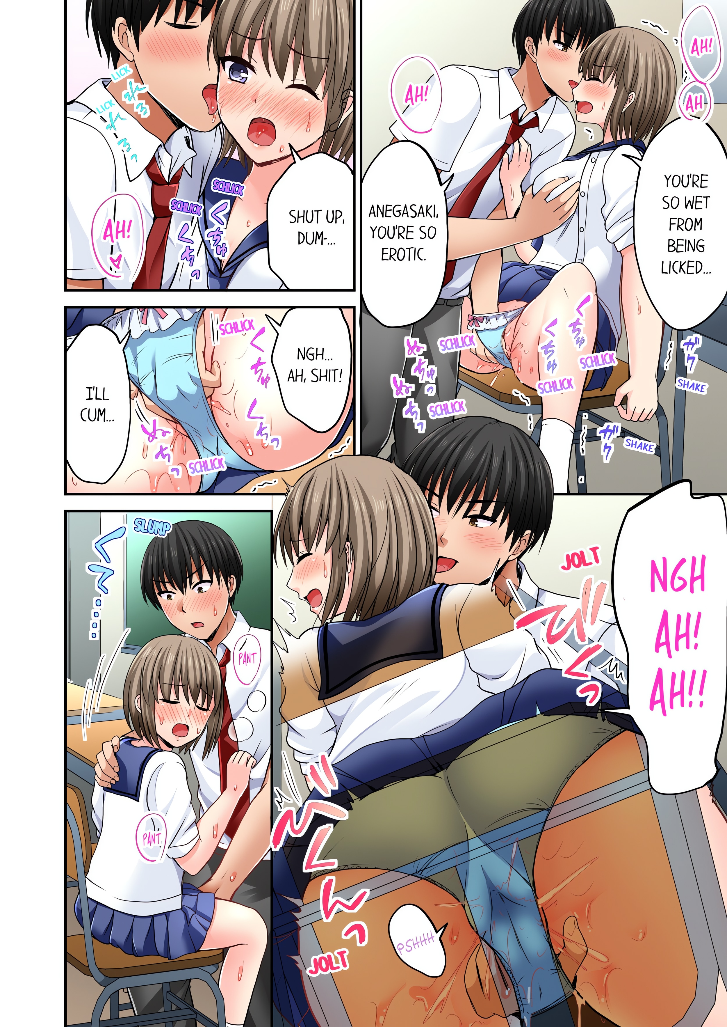 Bullied Boy’s Tongue Revenge (Uncensored) chapter 23 page 4