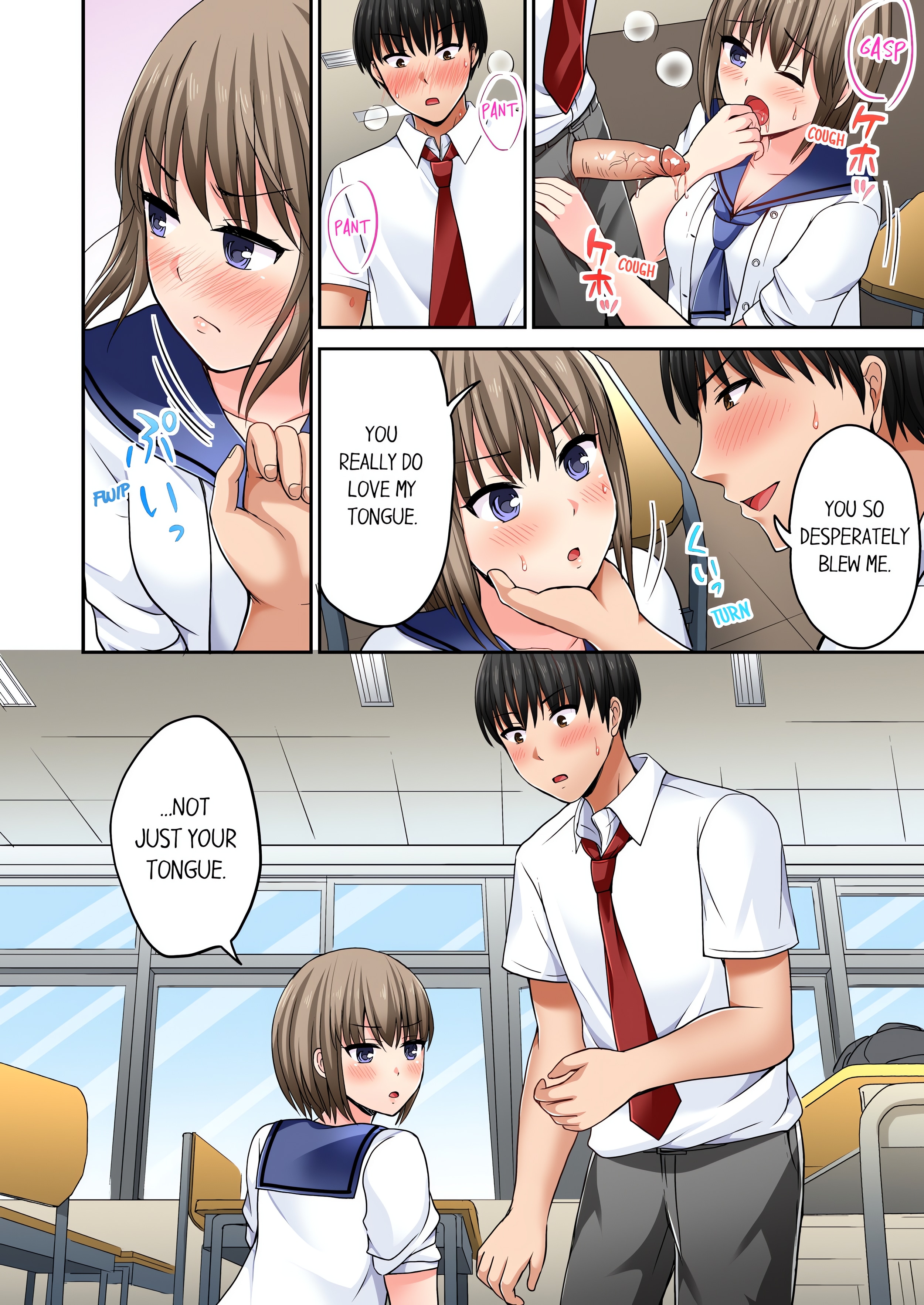 Bullied Boy’s Tongue Revenge (Uncensored) chapter 23 page 8