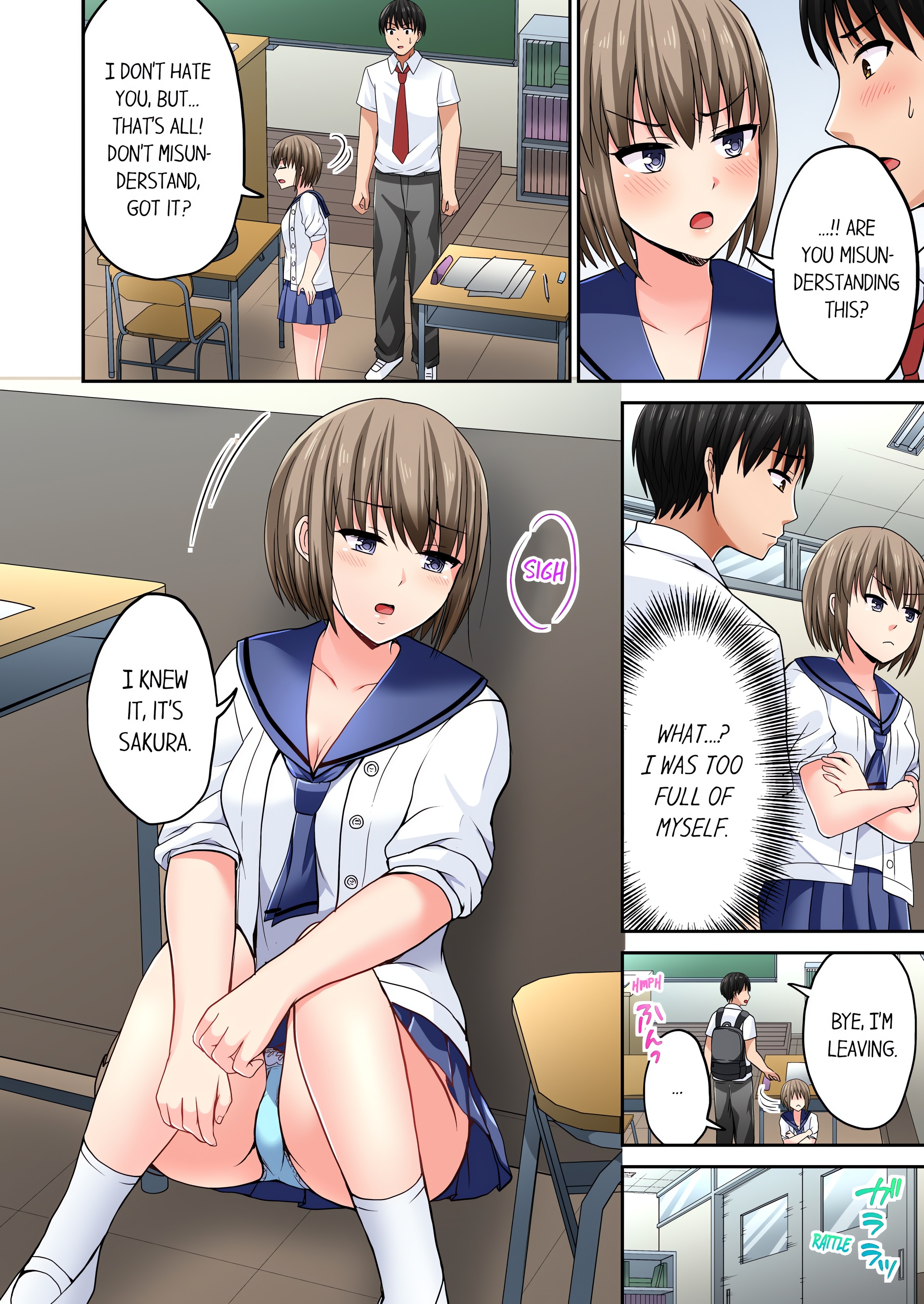 Bullied Boy’s Tongue Revenge (Uncensored) chapter 24 page 8