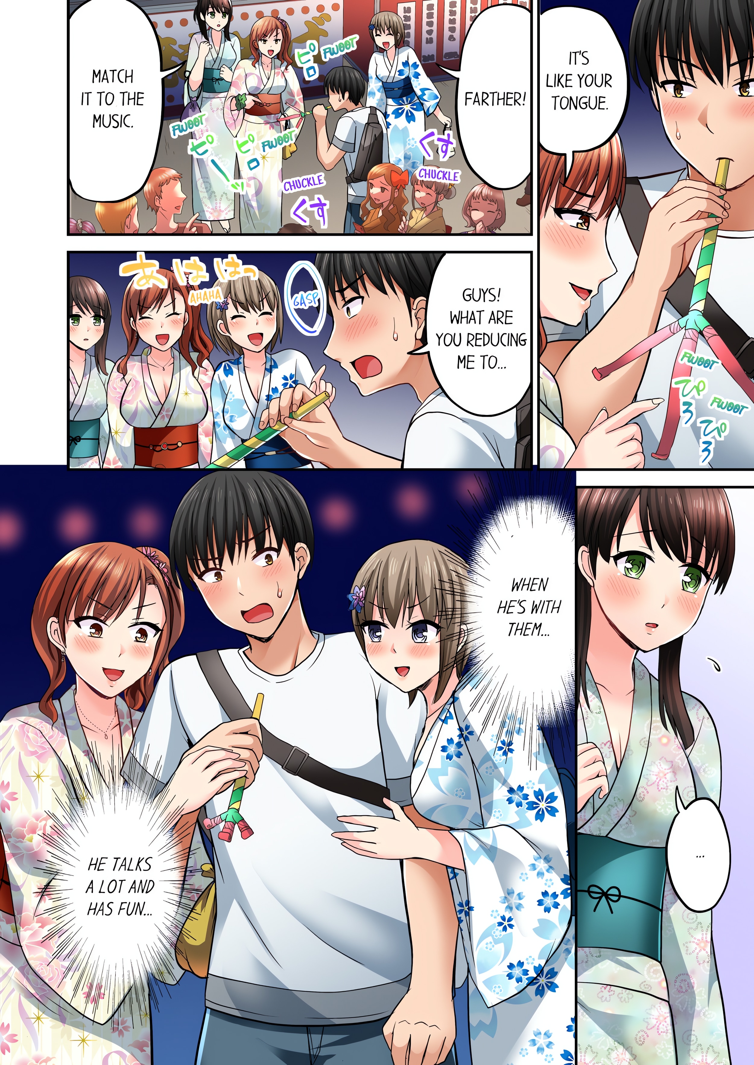 Bullied Boy’s Tongue Revenge (Uncensored) chapter 28 page 6