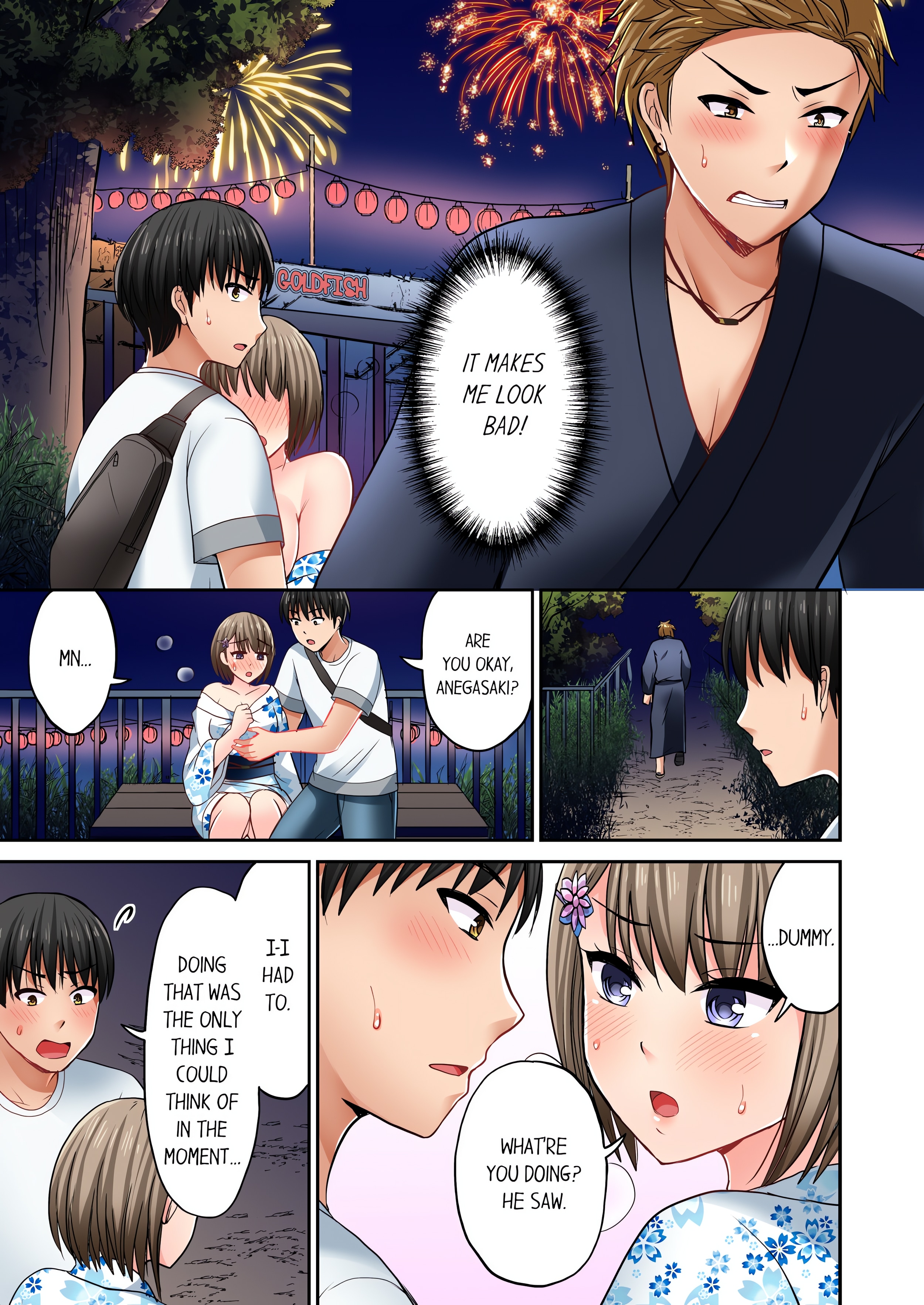 Bullied Boy’s Tongue Revenge (Uncensored) chapter 35 page 3