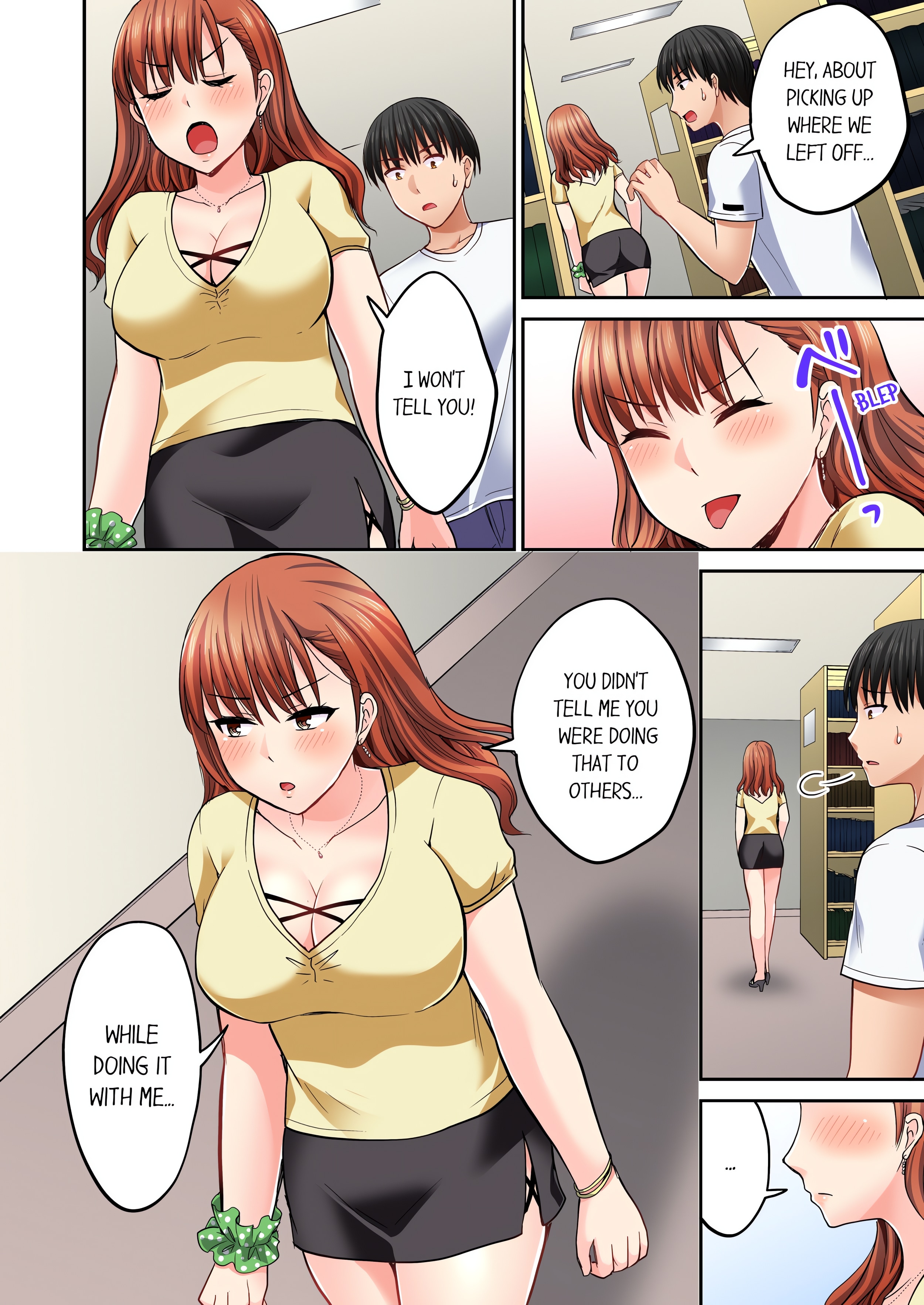 Bullied Boy’s Tongue Revenge (Uncensored) chapter 39 page 8