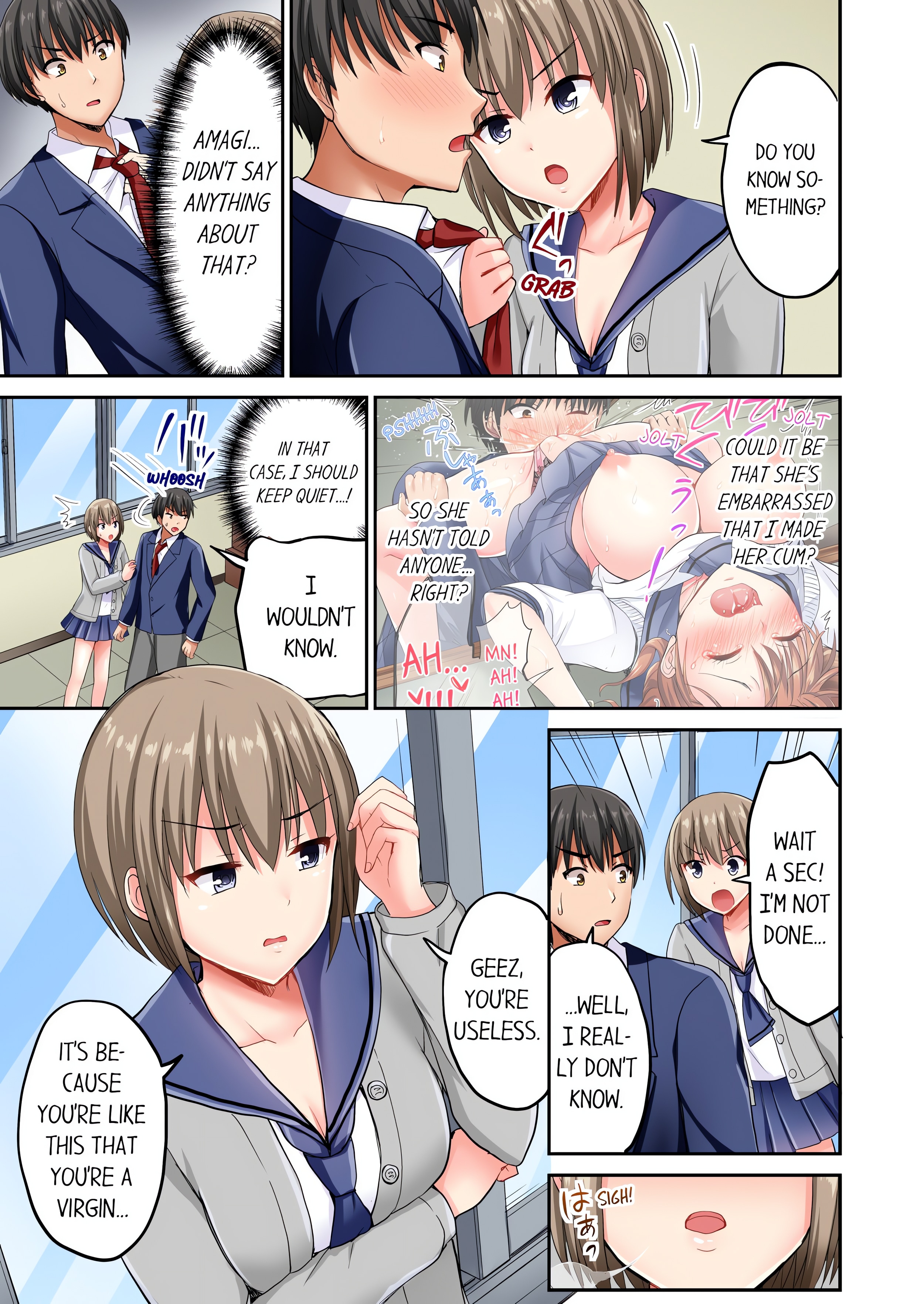 Bullied Boy’s Tongue Revenge (Uncensored) chapter 4 page 5