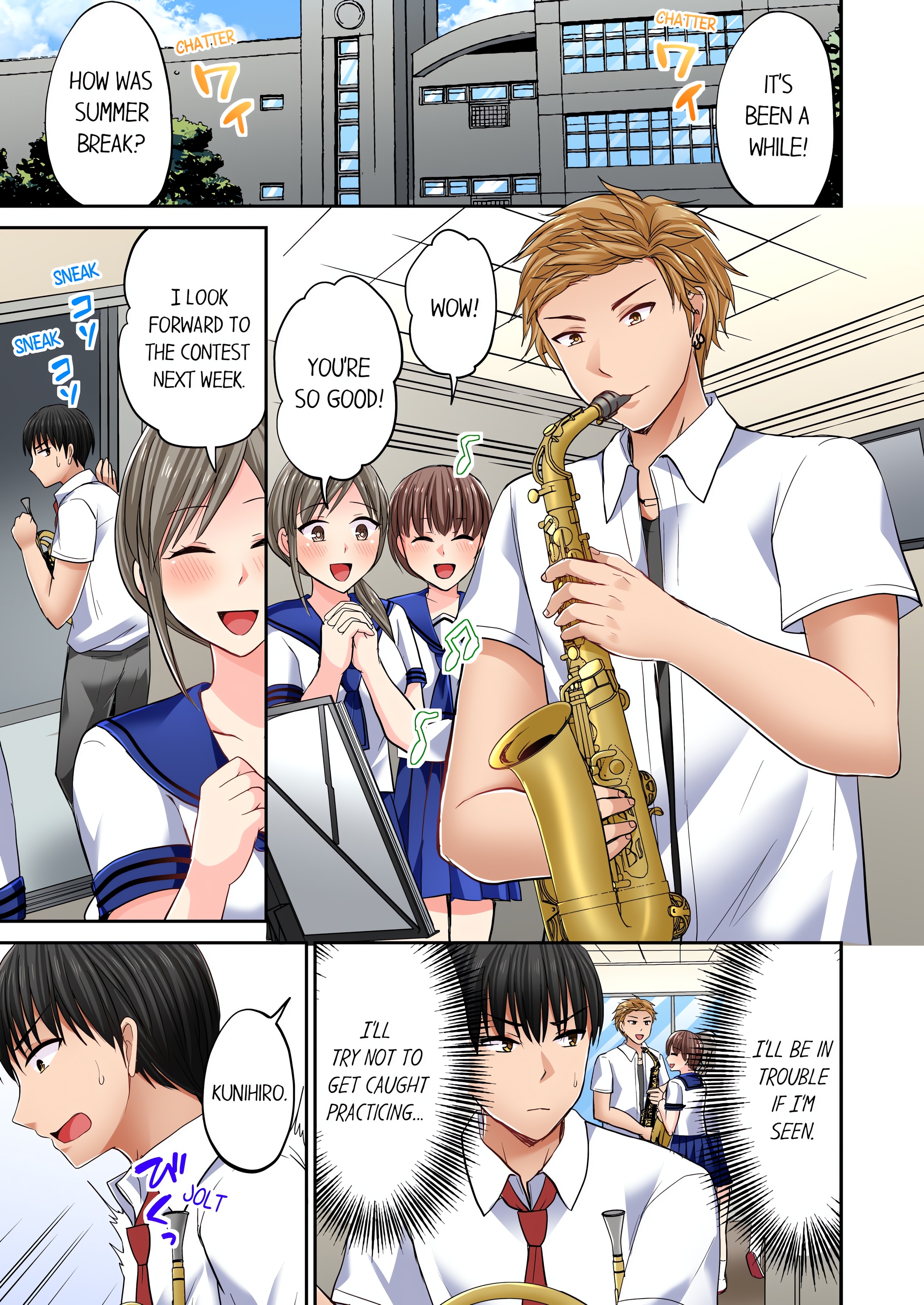 Bullied Boy’s Tongue Revenge (Uncensored) chapter 40 page 1