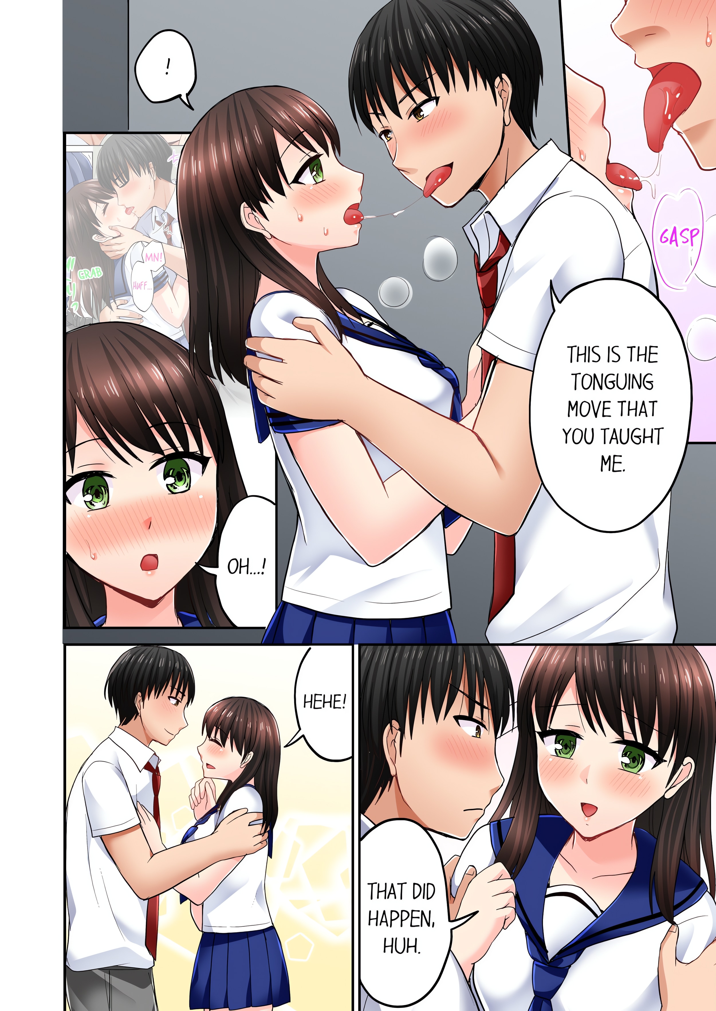 Bullied Boy’s Tongue Revenge (Uncensored) chapter 43 page 4