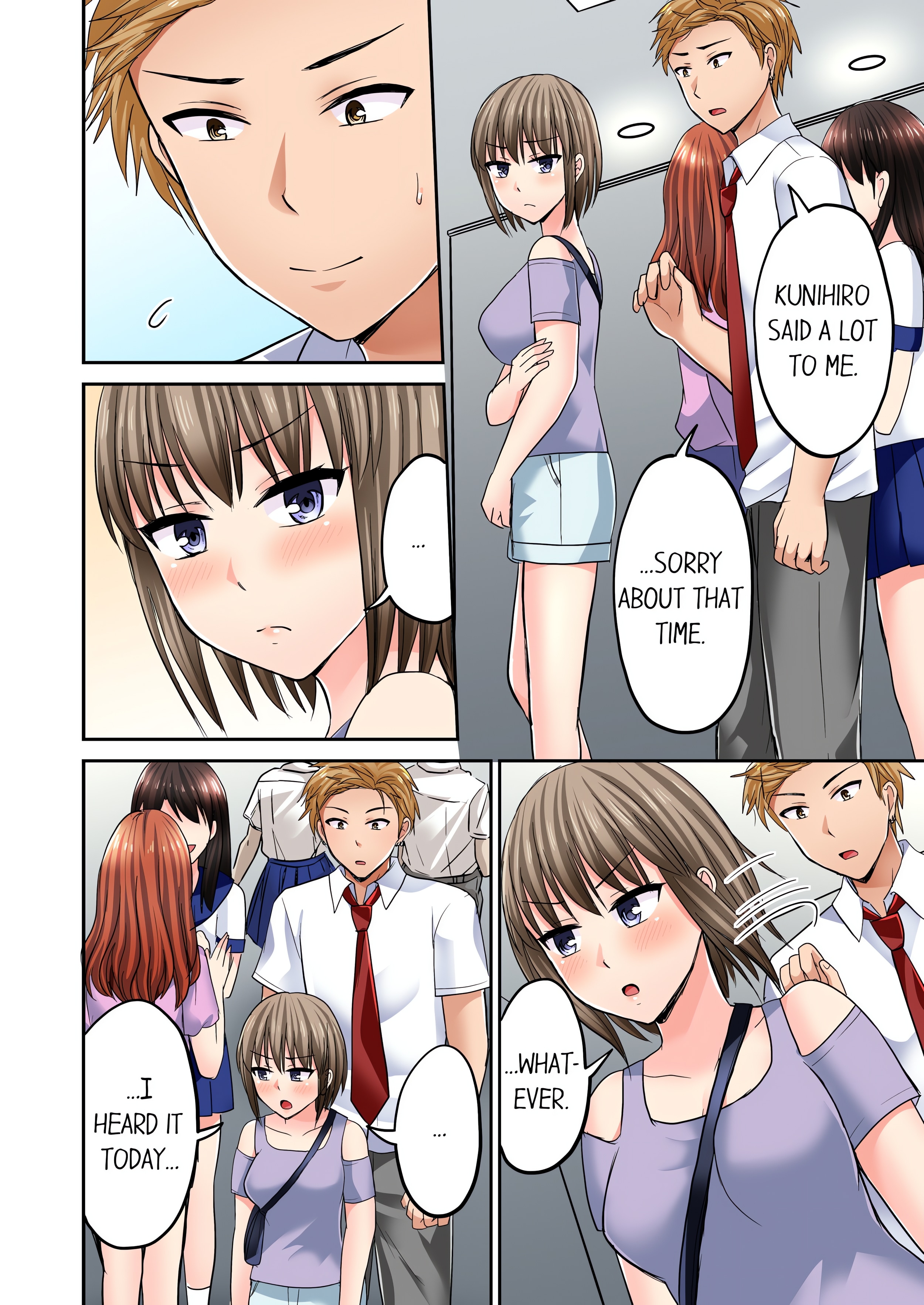 Bullied Boy’s Tongue Revenge (Uncensored) chapter 43 page 8