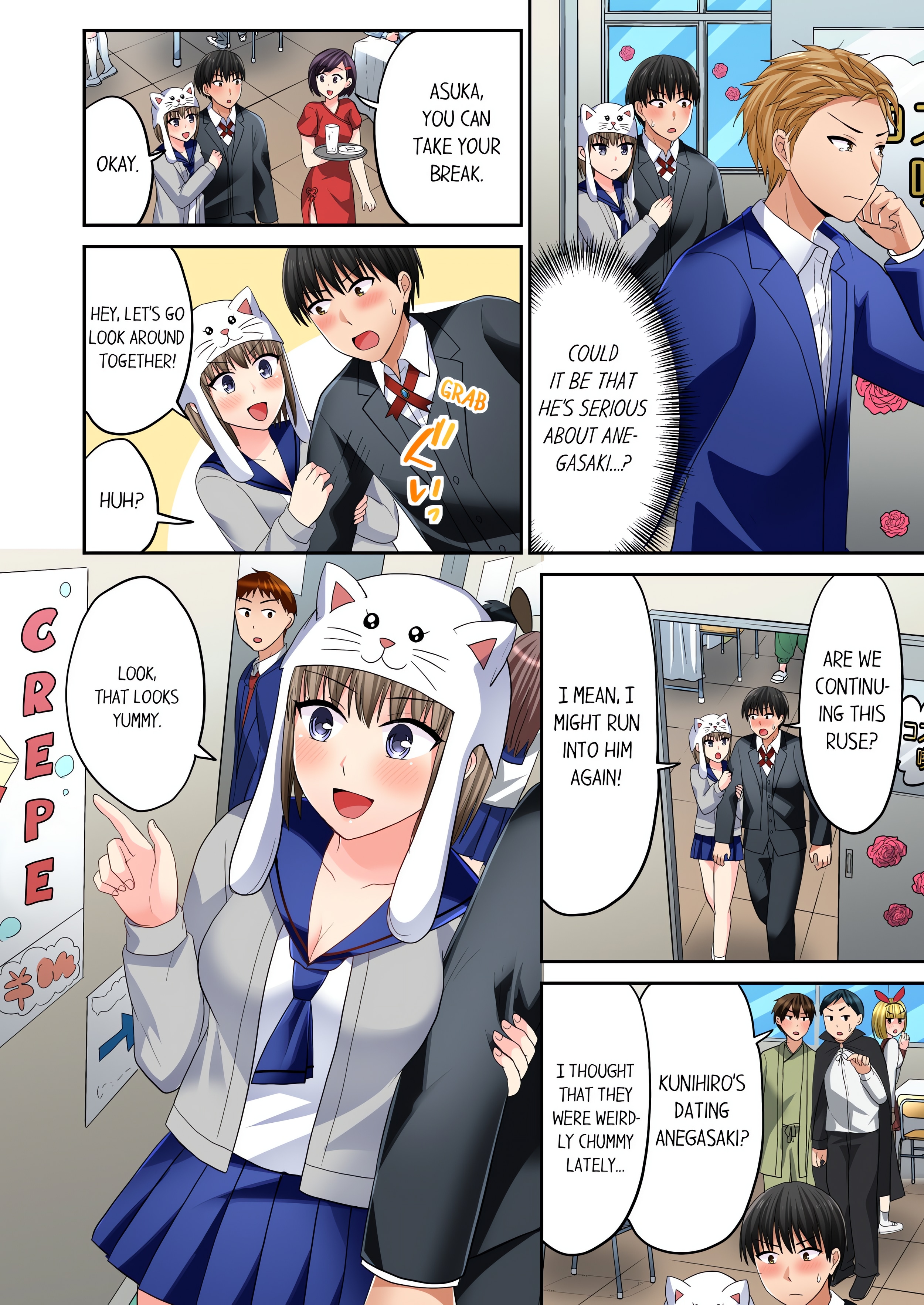 Bullied Boy’s Tongue Revenge (Uncensored) chapter 58 page 6