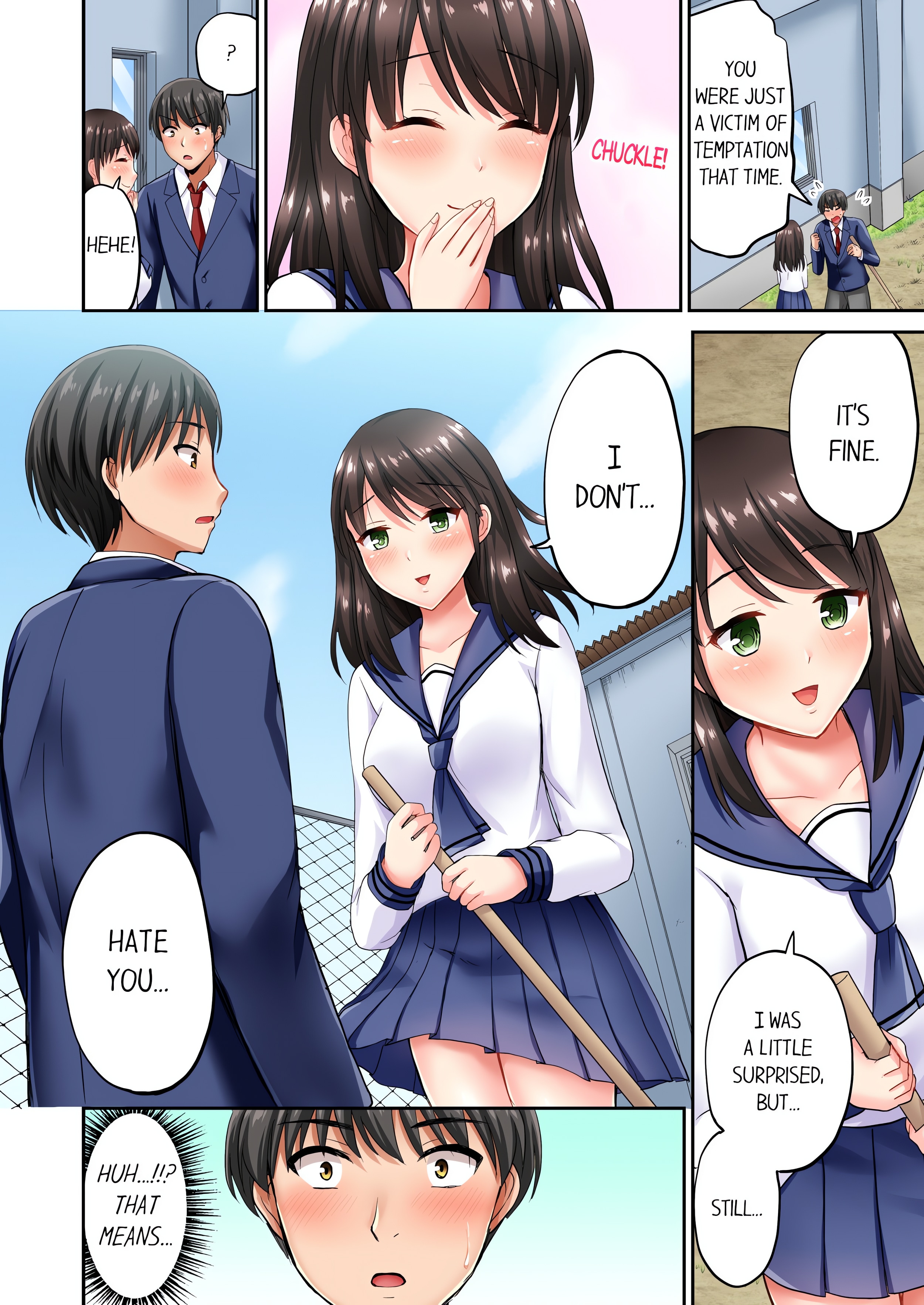 Bullied Boy’s Tongue Revenge (Uncensored) chapter 6 page 8