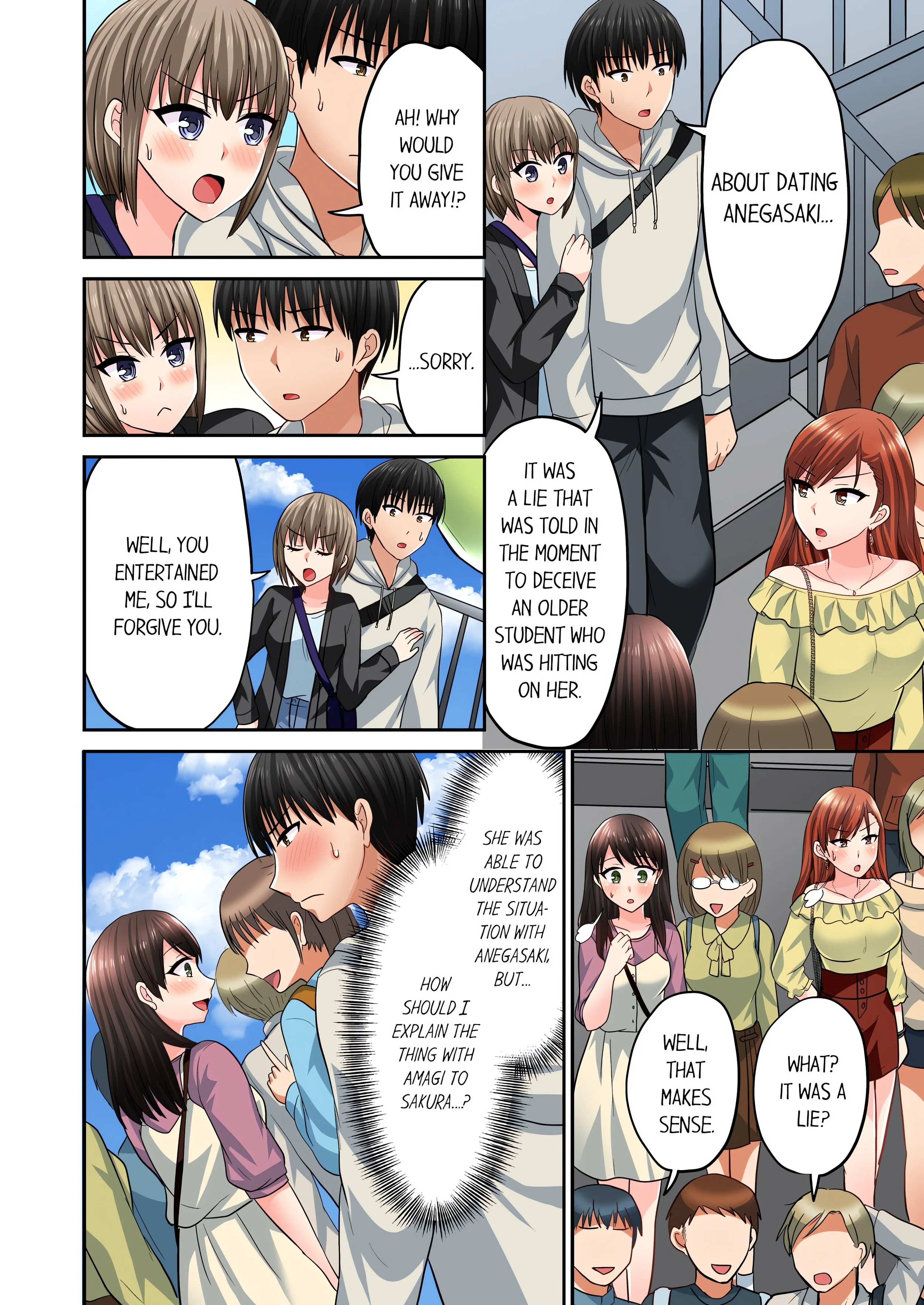 Bullied Boy’s Tongue Revenge (Uncensored) chapter 69 page 8