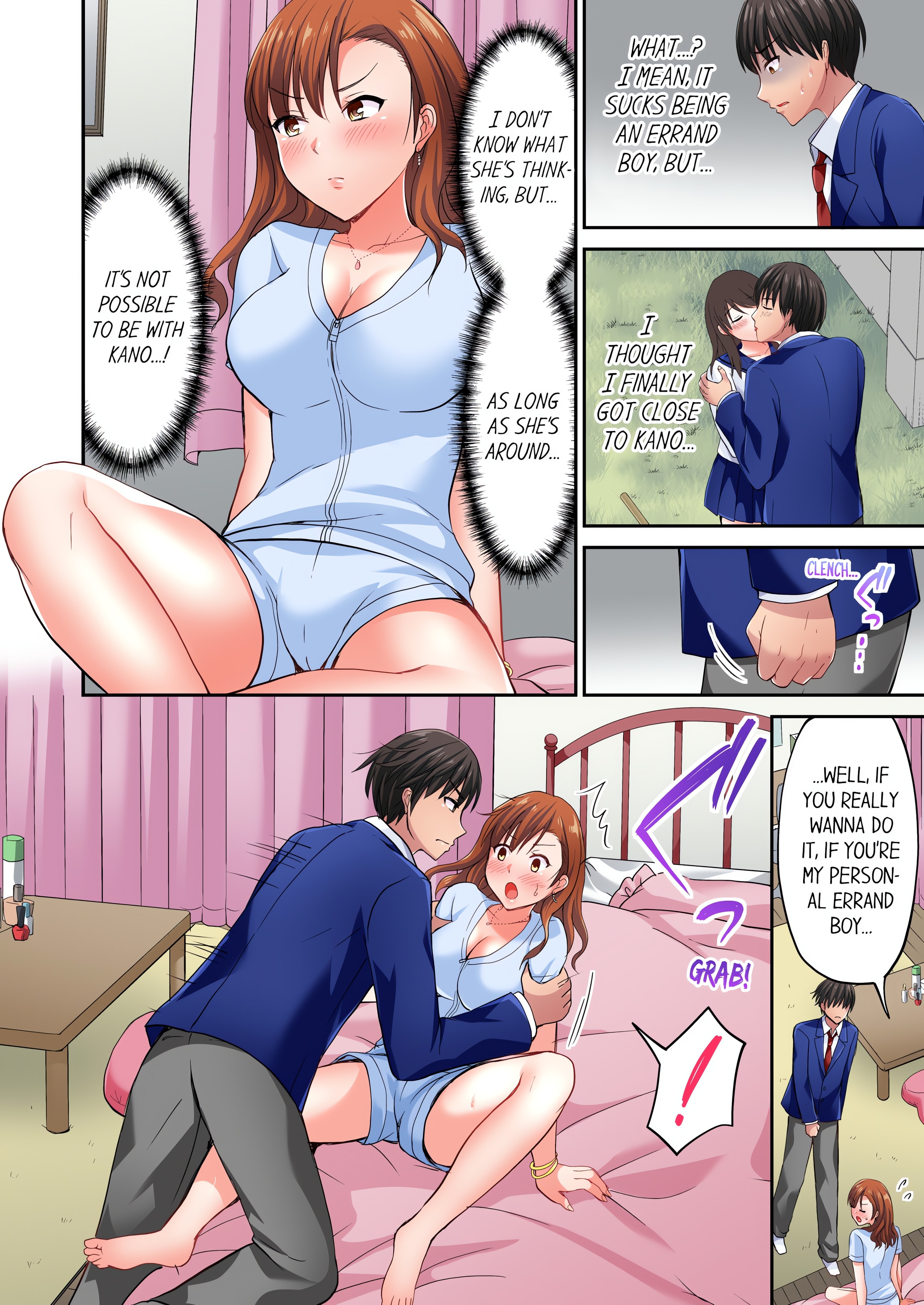 Bullied Boy’s Tongue Revenge (Uncensored) chapter 8 page 4