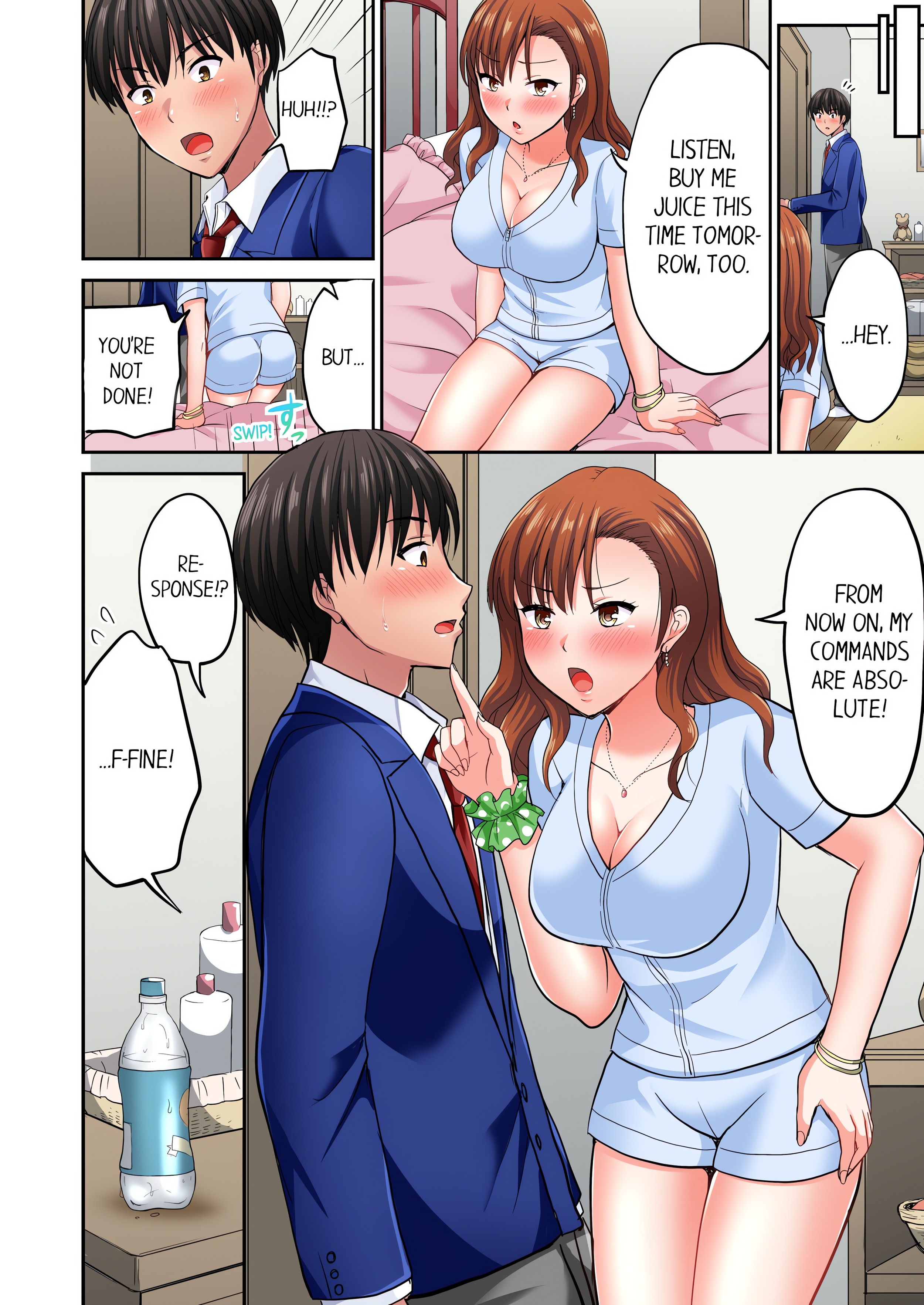Bullied Boy’s Tongue Revenge (Uncensored) chapter 9 page 8