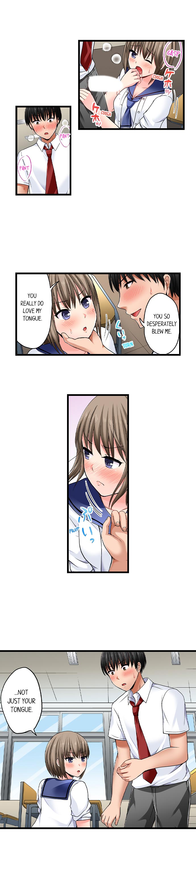 Bullied Boy’s Tongue Revenge chapter 23 page 9