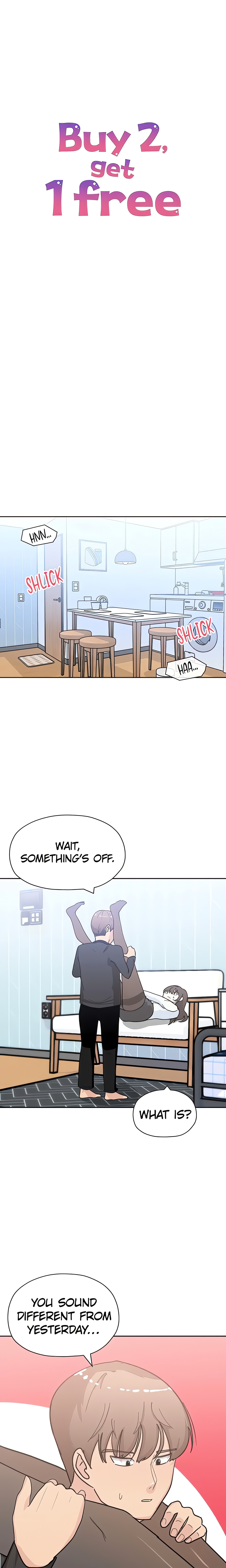 Buy 2, get 1 free (Official) chapter 9 page 1