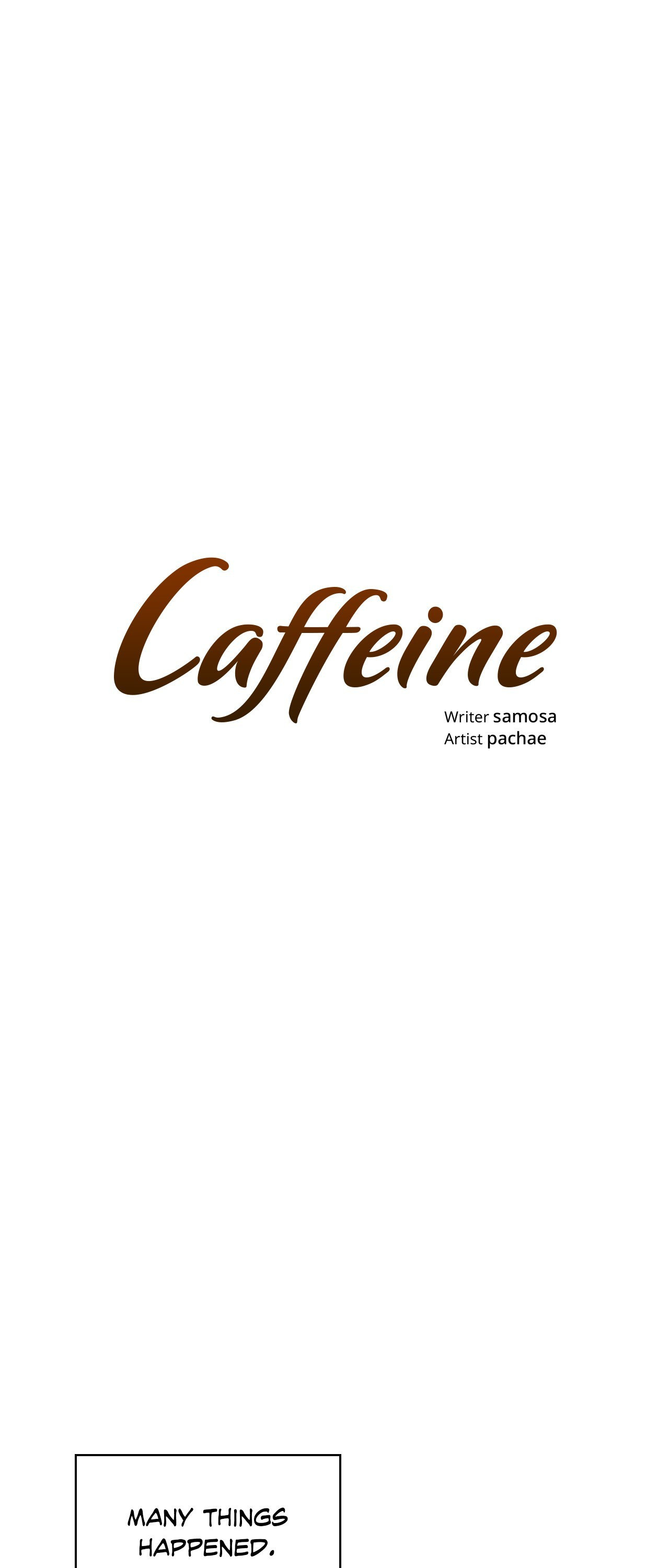Caffeine (Official) chapter 72 page 1