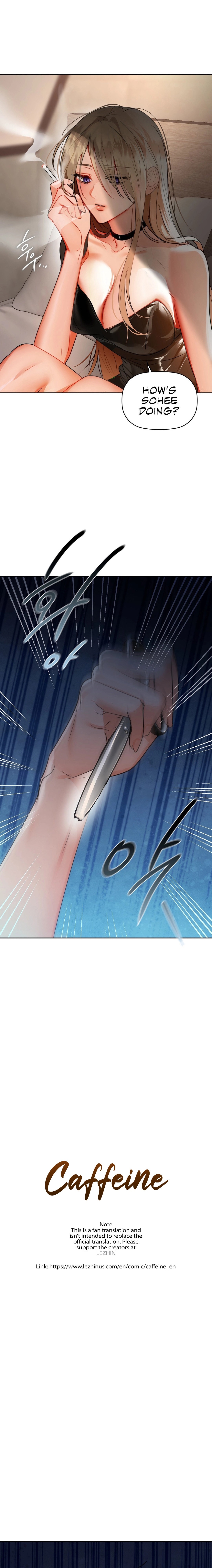 Caffeine chapter 64 page 1