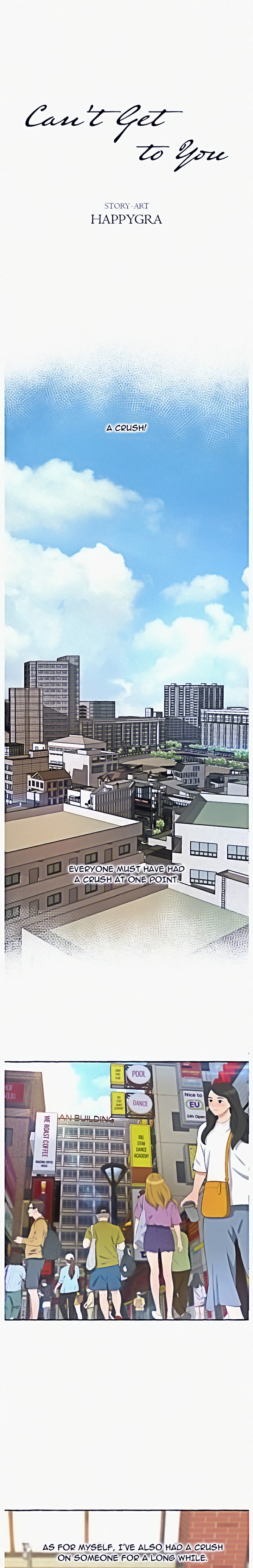 Can't Get to You chapter 1 page 1