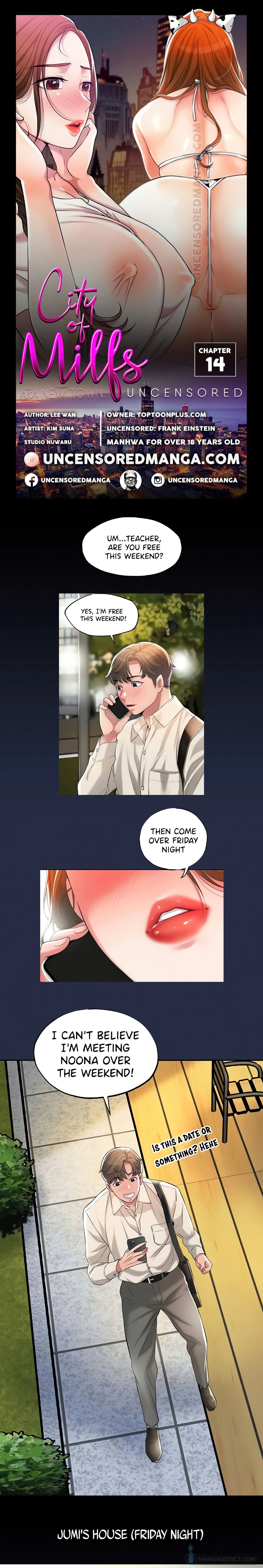 CITY MILFS (Uncensored Fan Edition) chapter 14 page 1