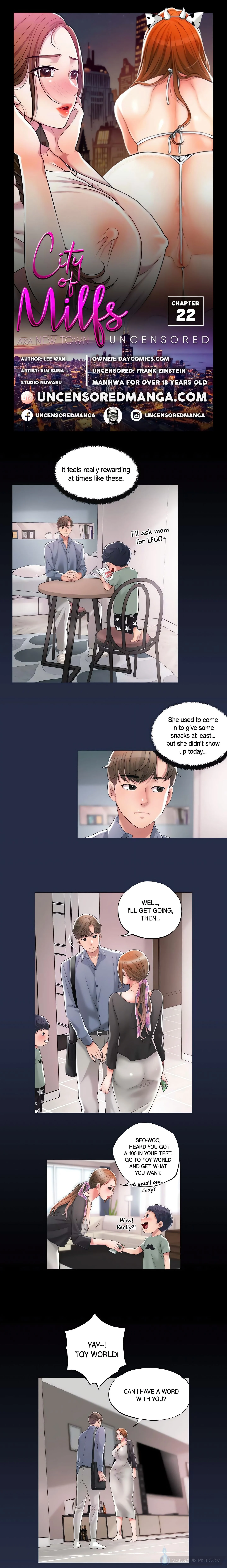 CITY MILFS (Uncensored Fan Edition) chapter 22 page 1
