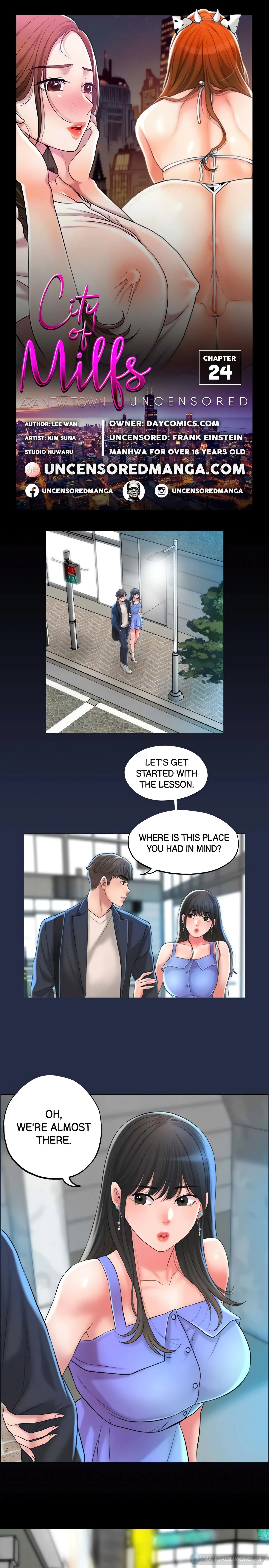 CITY MILFS (Uncensored Fan Edition) chapter 24 page 1