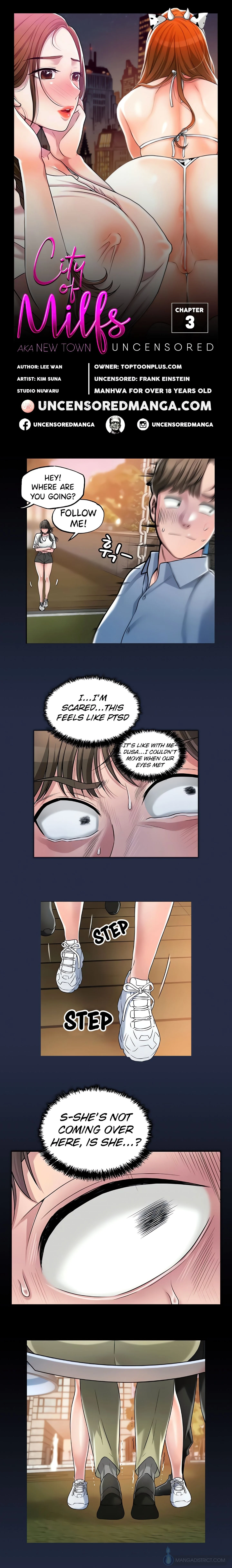 CITY MILFS (Uncensored Fan Edition) chapter 3 page 1
