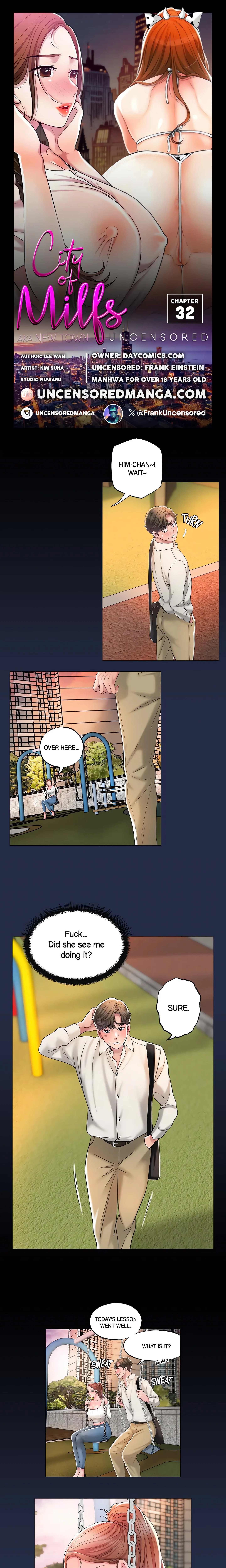 CITY MILFS (Uncensored Fan Edition) chapter 32 page 1