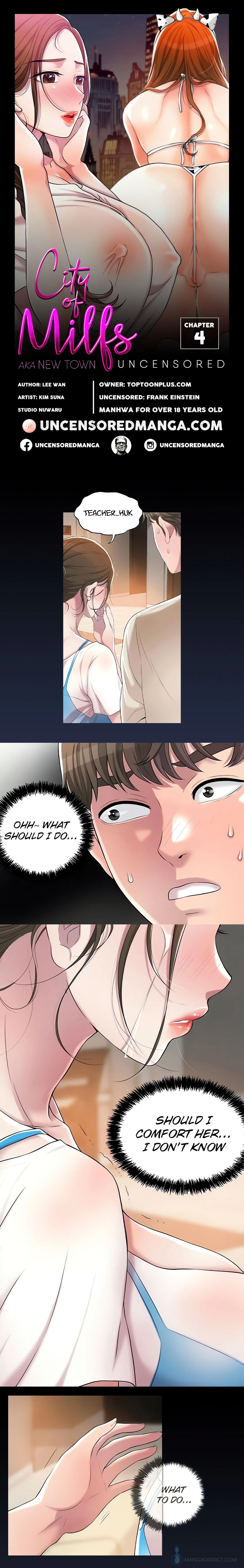 CITY MILFS (Uncensored Fan Edition) chapter 4 page 1