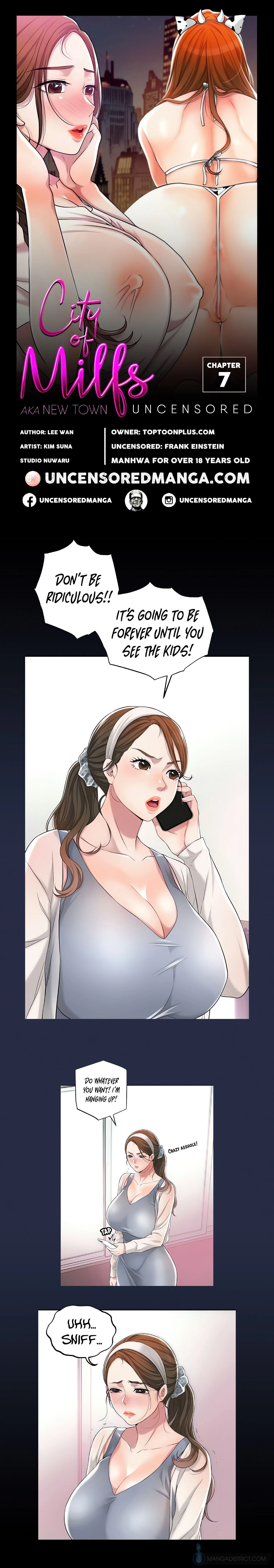 CITY MILFS (Uncensored Fan Edition) chapter 7 page 1