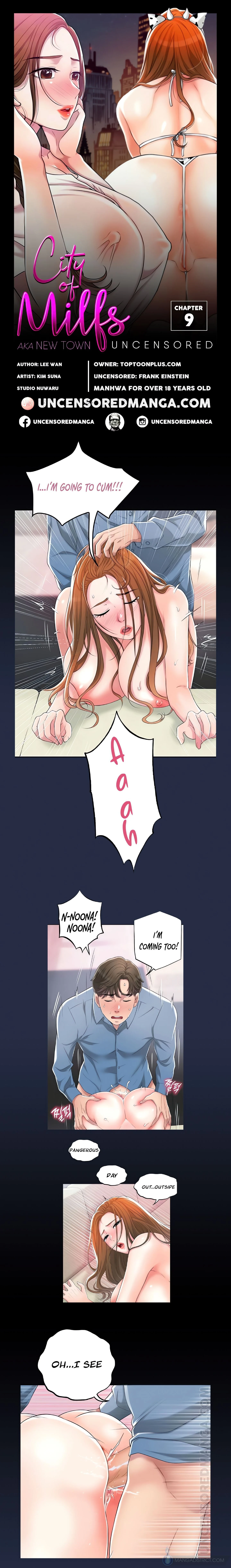 CITY MILFS (Uncensored Fan Edition) chapter 9 page 1