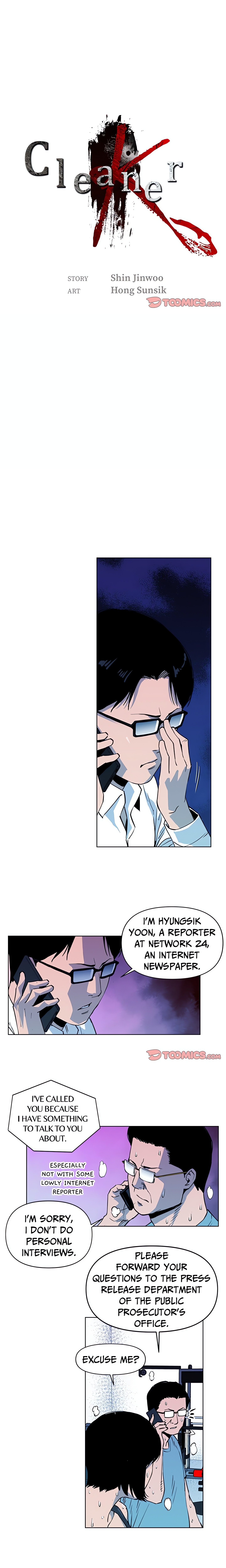 Cleaner K (Official) chapter 12 page 1