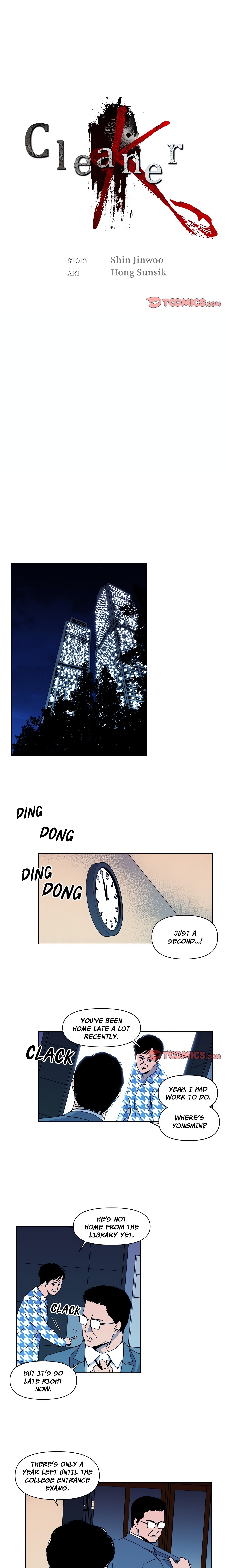 Cleaner K (Official) chapter 18 page 1