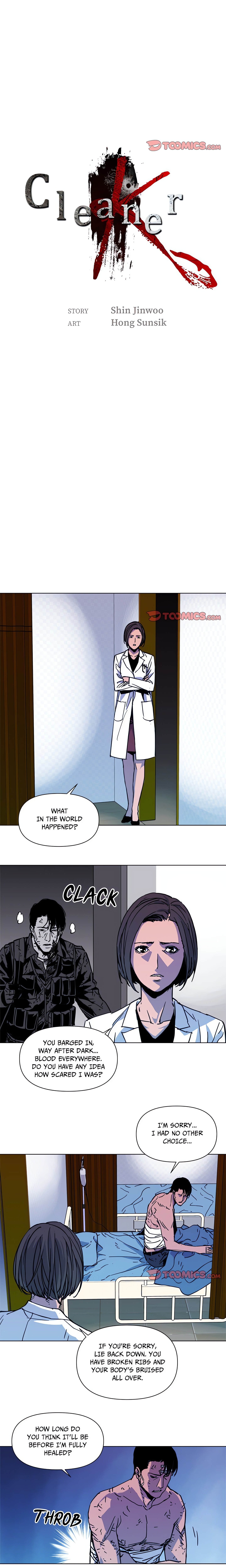 Cleaner K (Official) chapter 37 page 1
