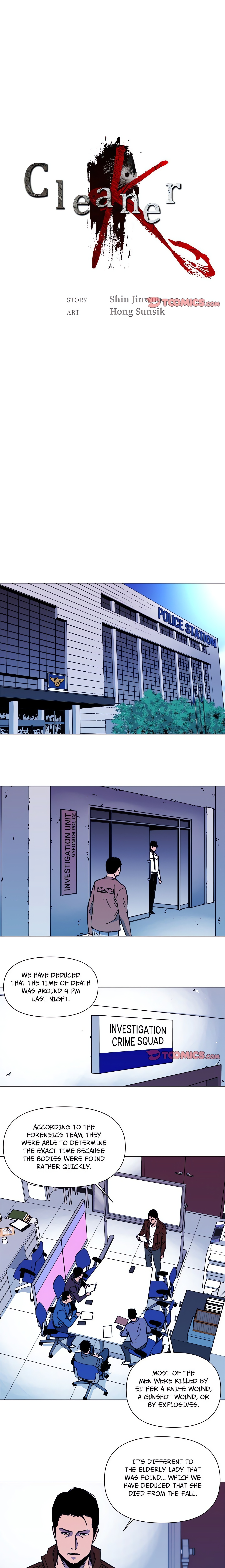 Cleaner K (Official) chapter 38 page 1
