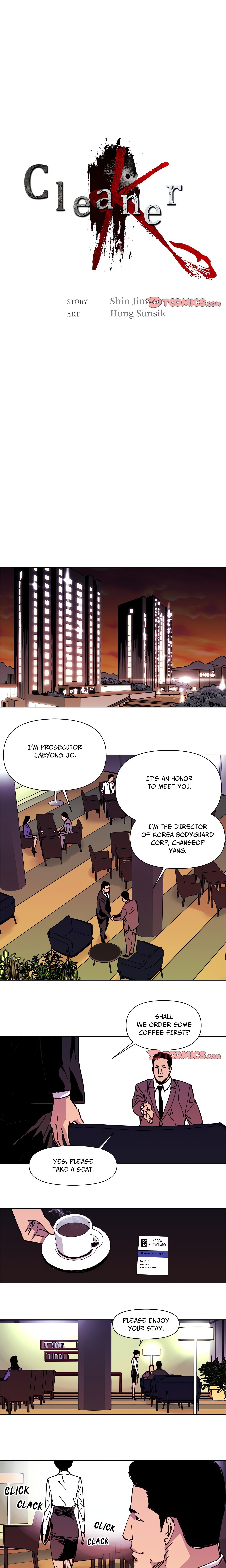 Cleaner K (Official) chapter 39 page 1