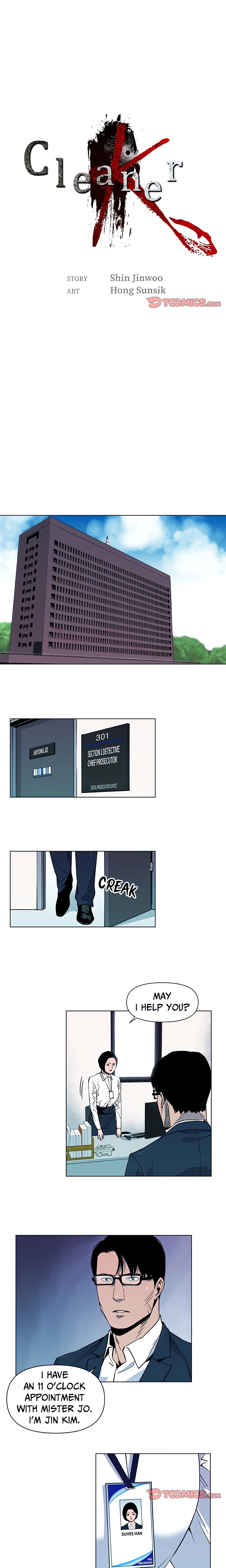 Cleaner K (Official) chapter 5 page 1