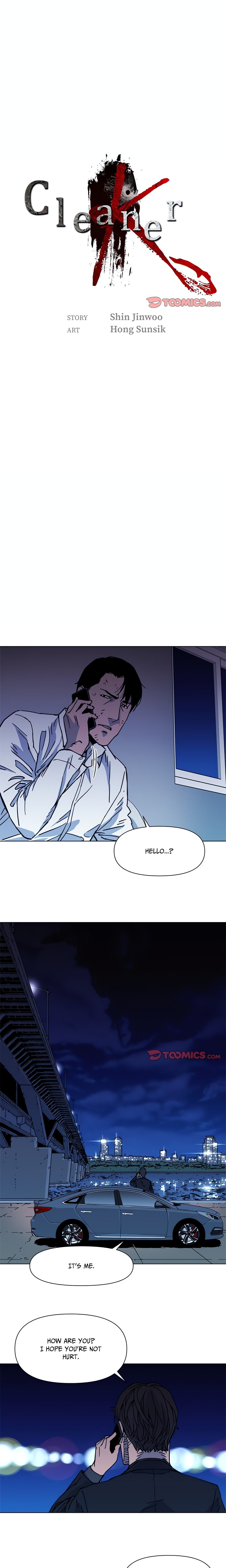 Cleaner K (Official) chapter 55 page 1