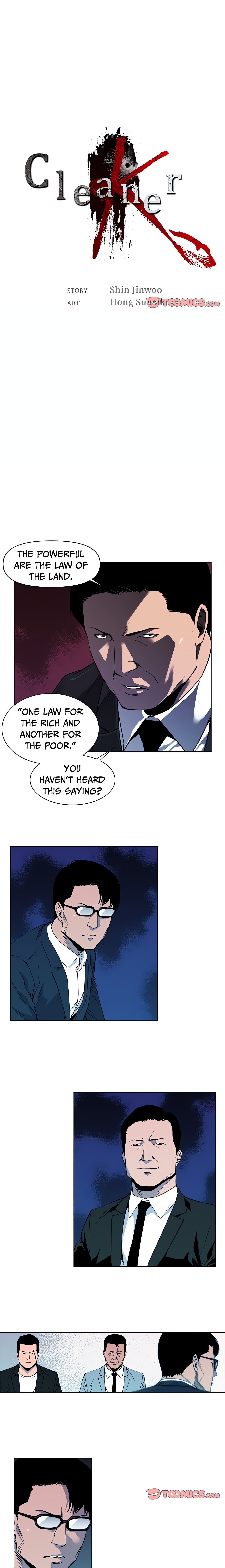 Cleaner K (Official) chapter 6 page 1