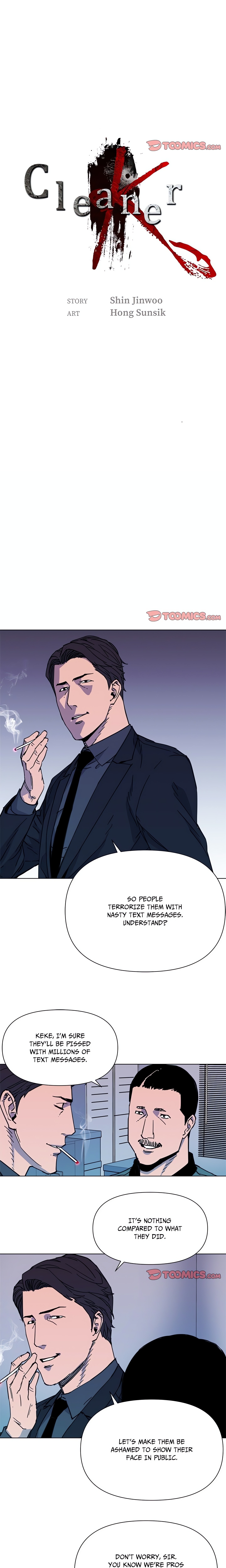 Cleaner K (Official) chapter 63 page 1