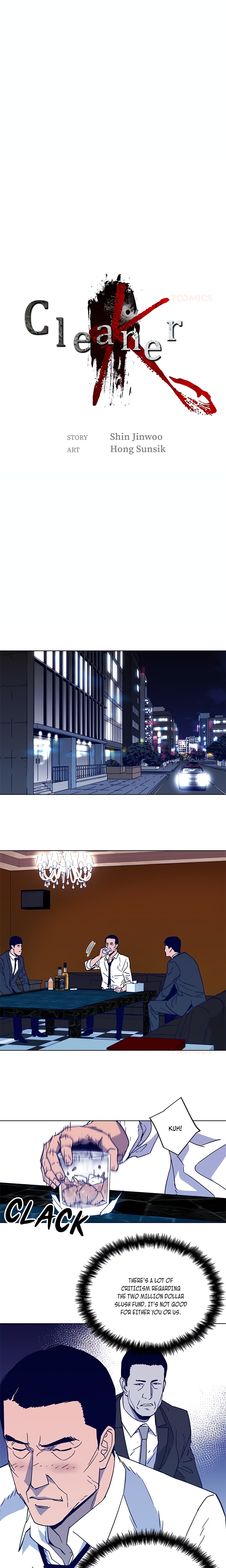 Cleaner K (Official) chapter 78 page 1