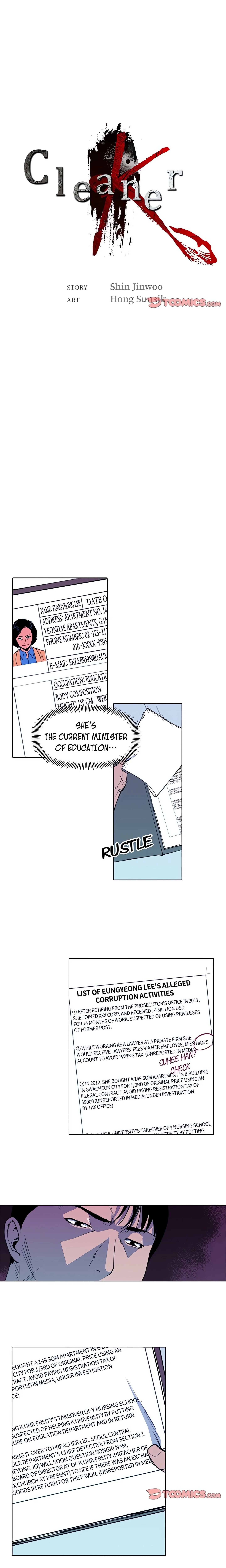 Cleaner K (Official) chapter 8 page 1