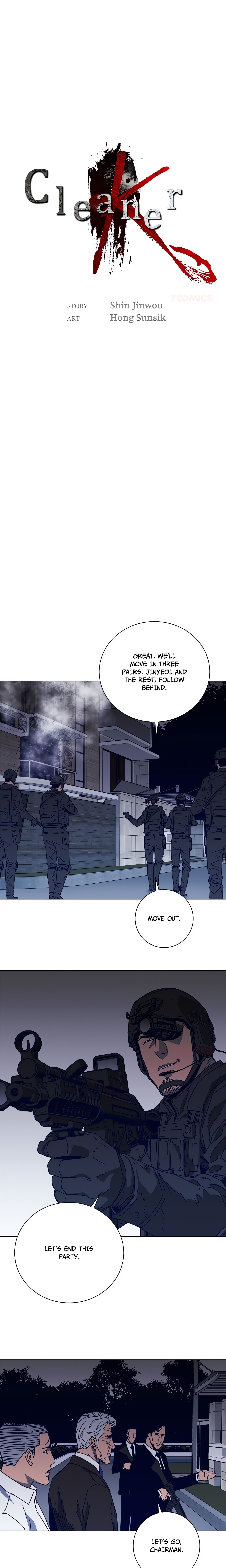 Cleaner K (Official) chapter 91 page 1