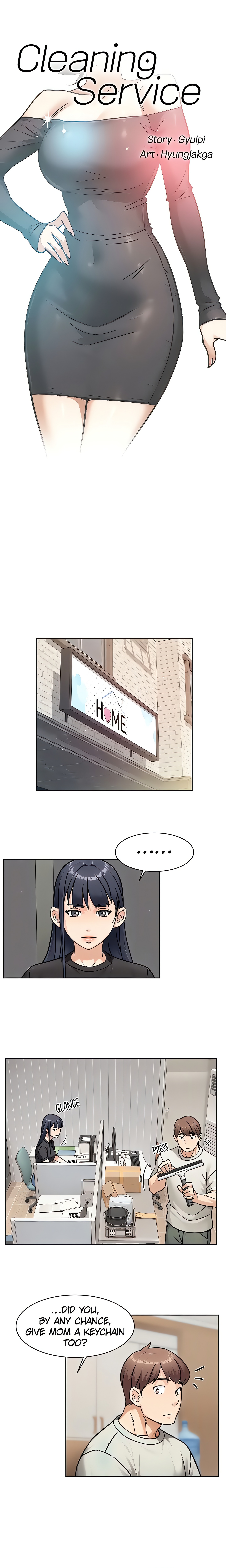 Cleaning Service (Official) chapter 45 page 1