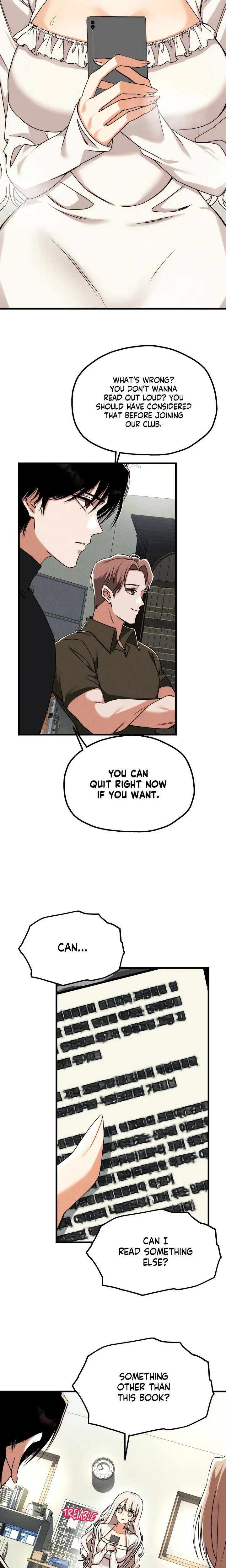 Cliterary Book Club chapter 1 page 6