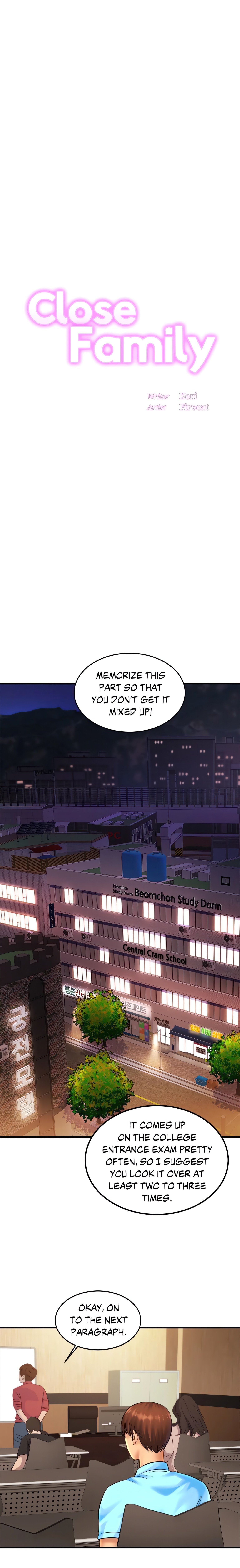 Close Family (Official) chapter 56 page 1