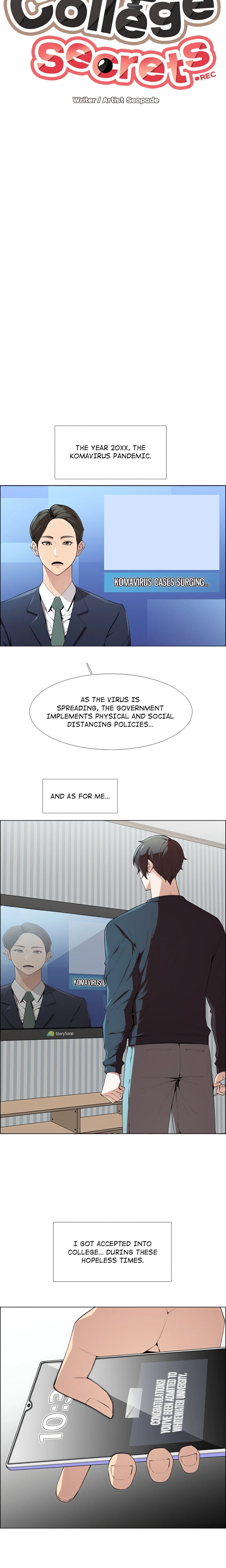 College Secrets (Official) chapter 2 page 3