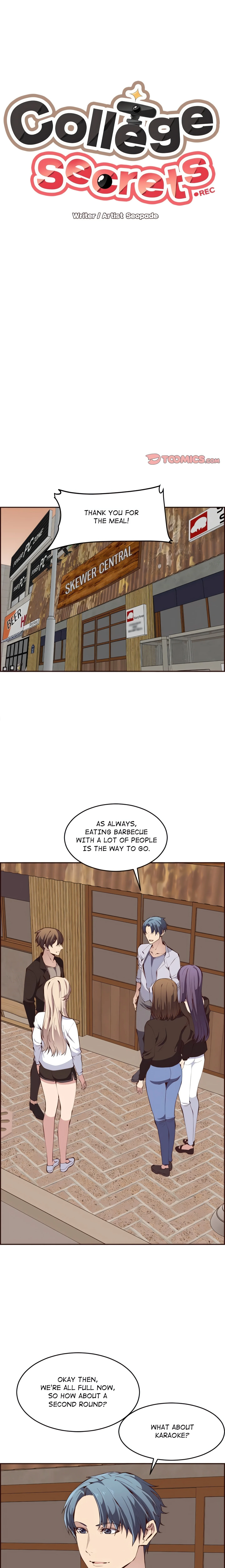 College Secrets (Official) chapter 20 page 1