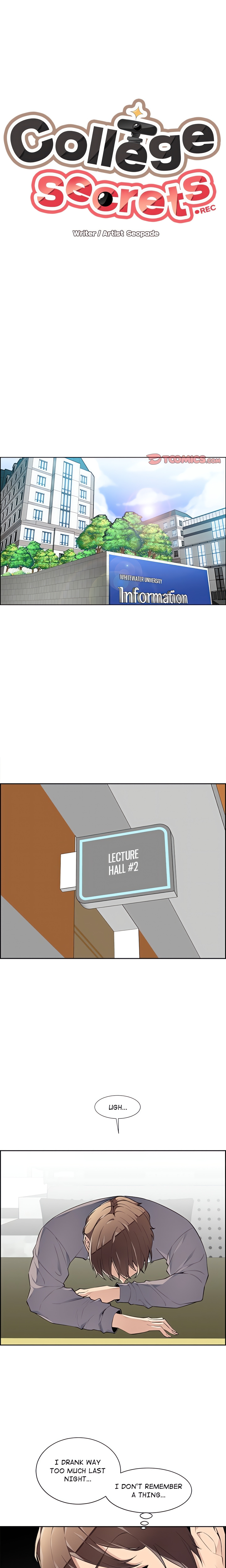 College Secrets (Official) chapter 5 page 1