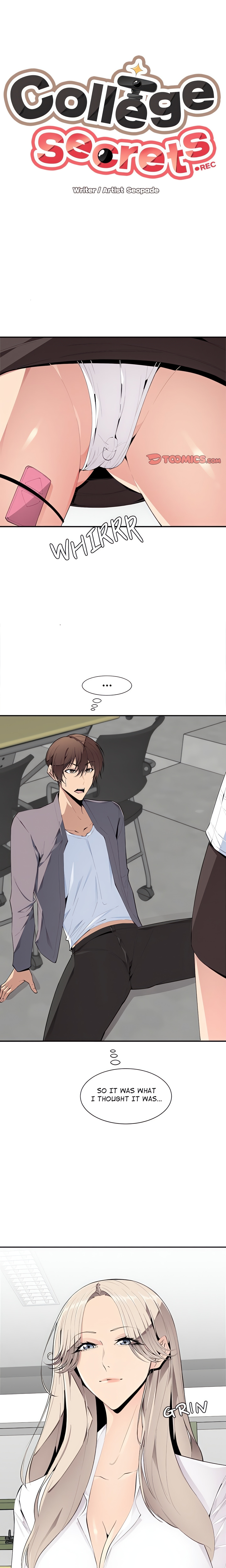 College Secrets (Official) chapter 7 page 1