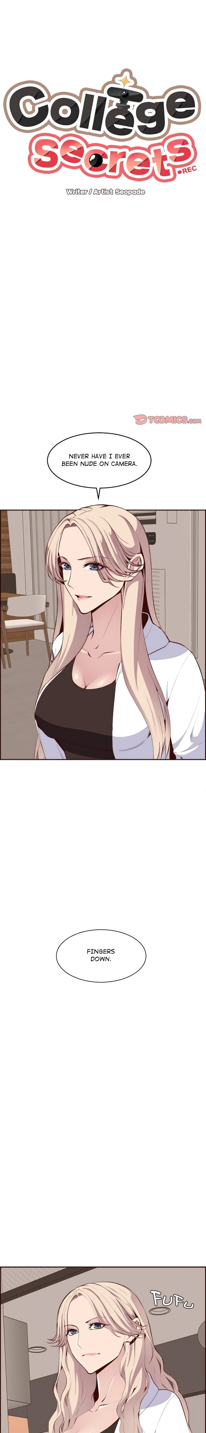 College Secrets chapter 20 page 1